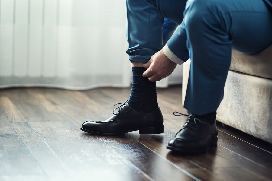 Jakie skarpetki do garnituru?