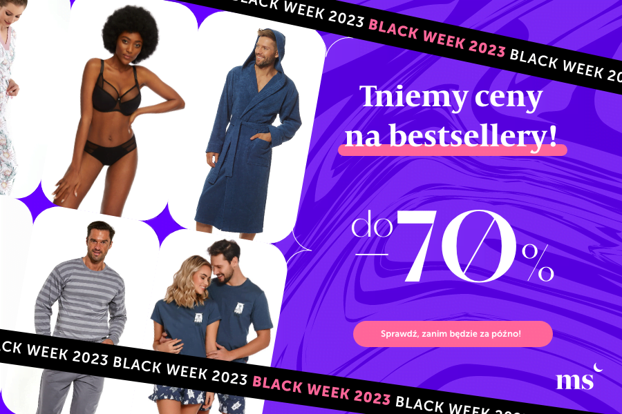Black Week - Tniemy ceny na bestsellery!